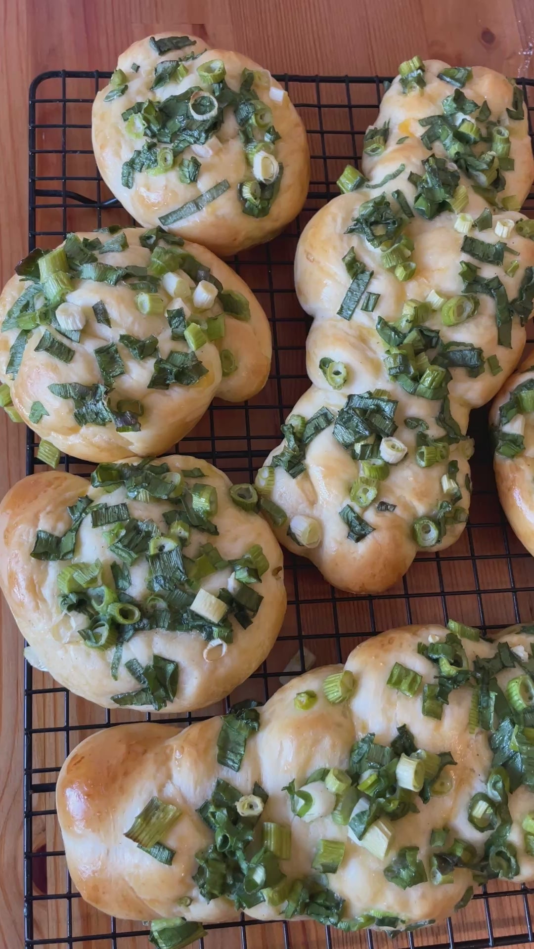 Scallion buns /蔥圓麵包